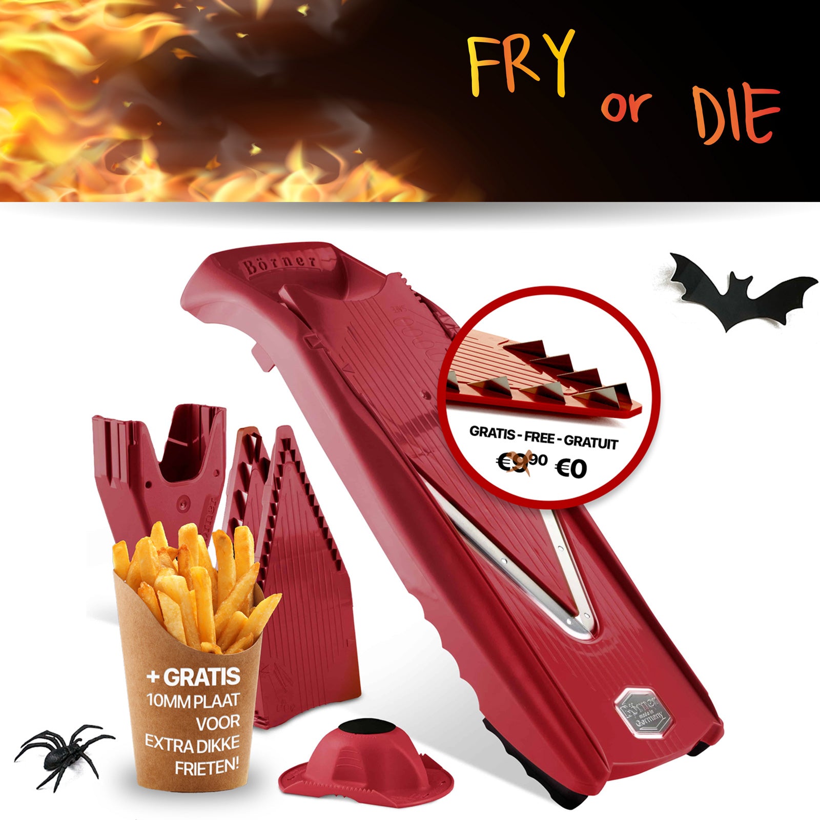 Halloween  - Fry or Die - Belgian Fries Promo