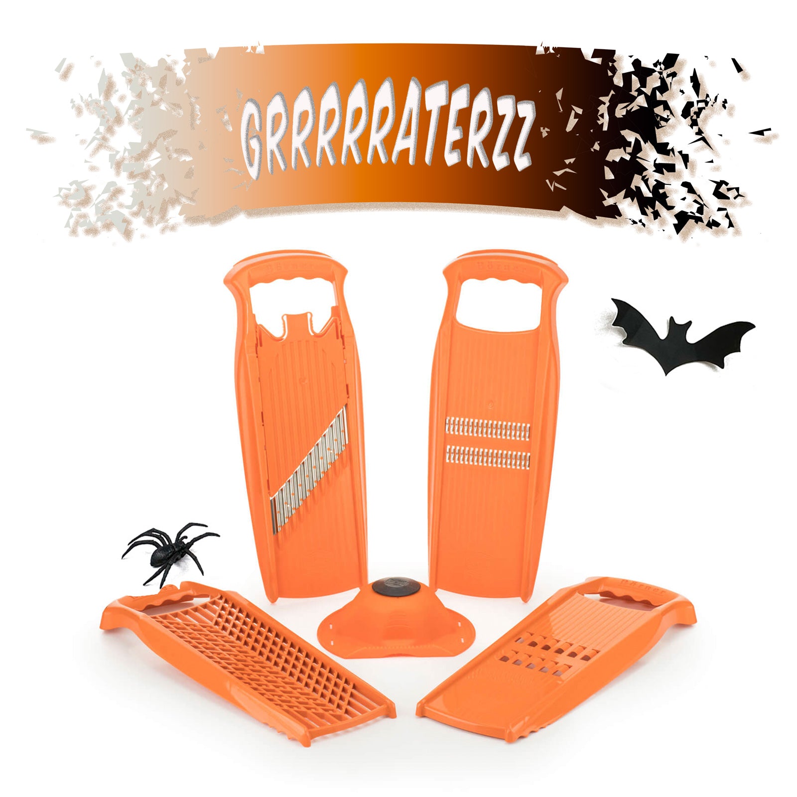 Halloween - Grrrrraterzz - Börner all-in-one Raspenset - Inclusief beschermkap!